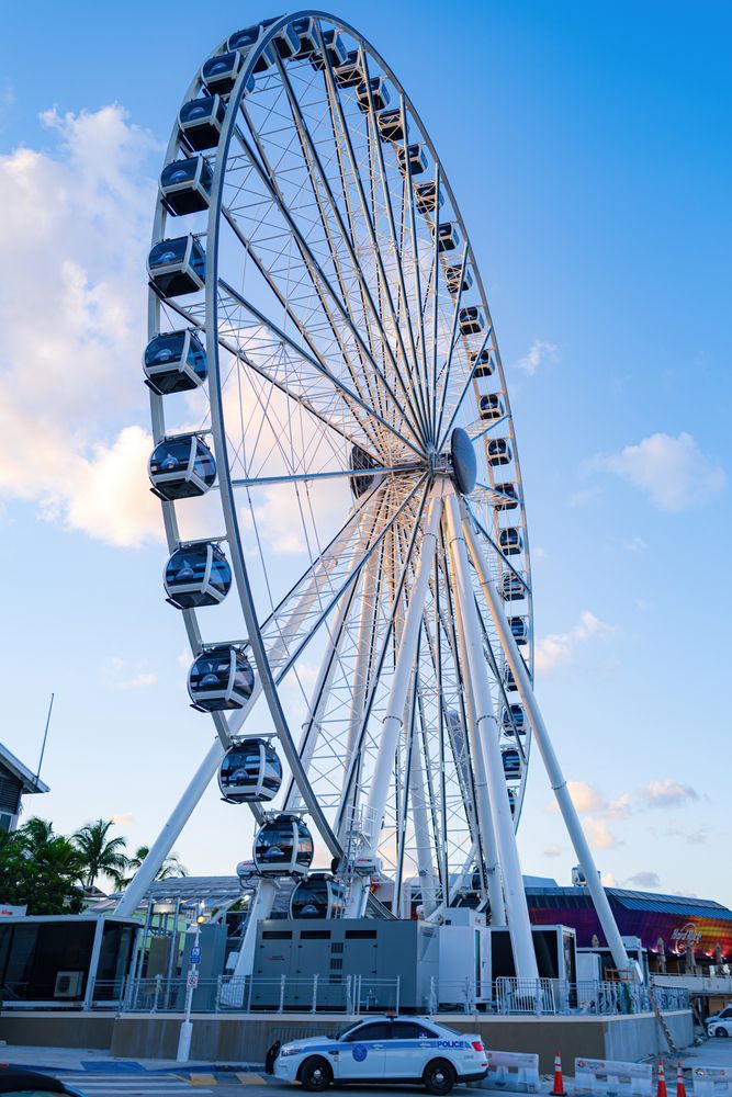 View of Skyviews Miami Observation Wheel