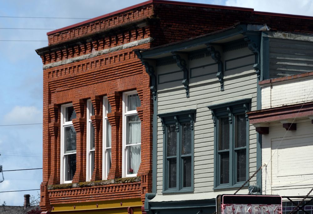 Old brick building at Snohomish District