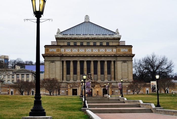 Exterior of the Soldiers & Sailors Memorial Hall & Museum