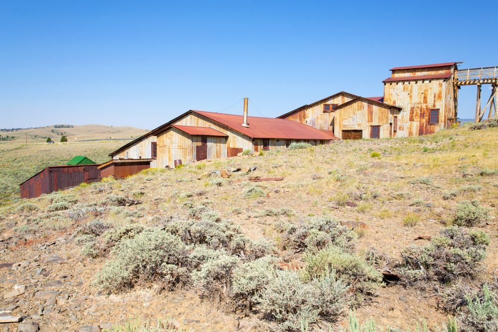 Goldmine at South Pass City, Wyoming