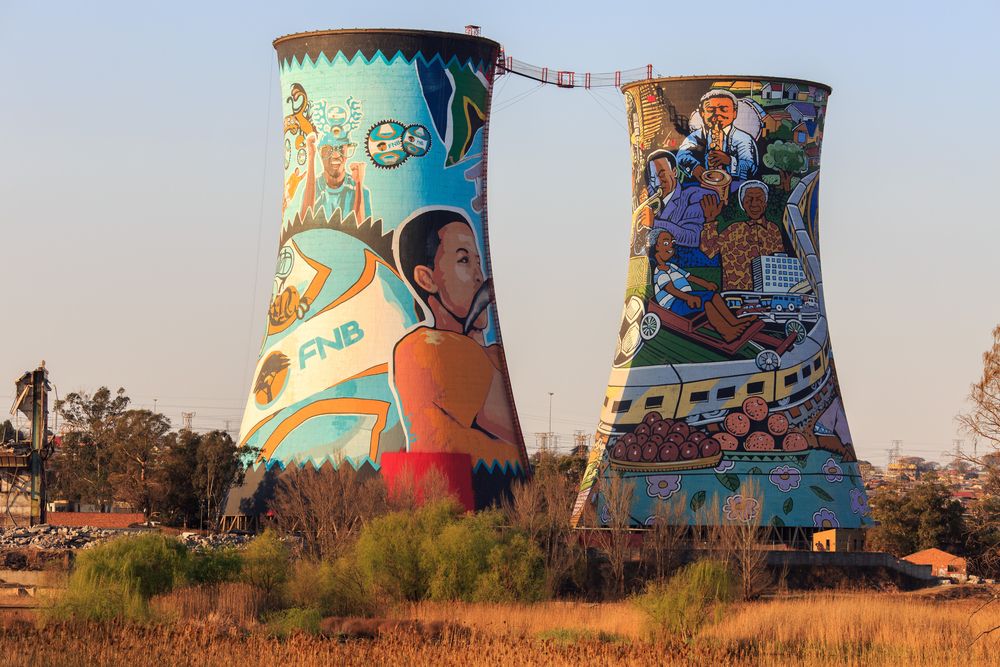 Orlando towers in Soweto