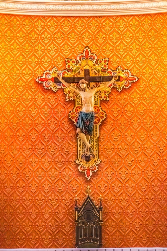 Crucifix at St. Augustine Cathedral