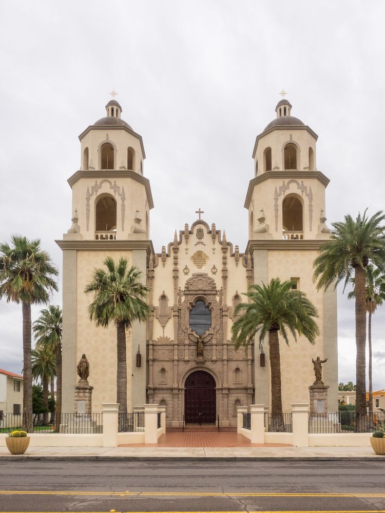 Facade of the St. Augustine Cathedral