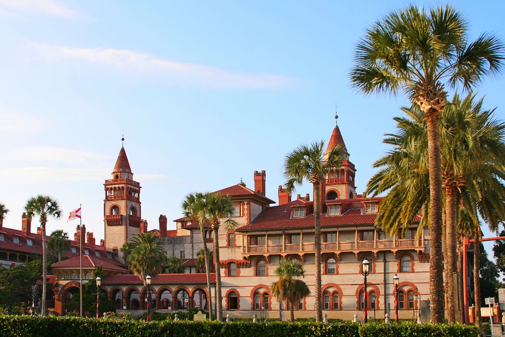 A building at St. Augustine, Florida