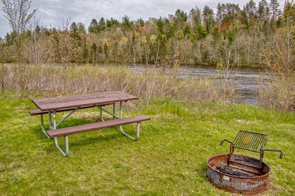 Picnic area at St. Croix National Scenic Riverway