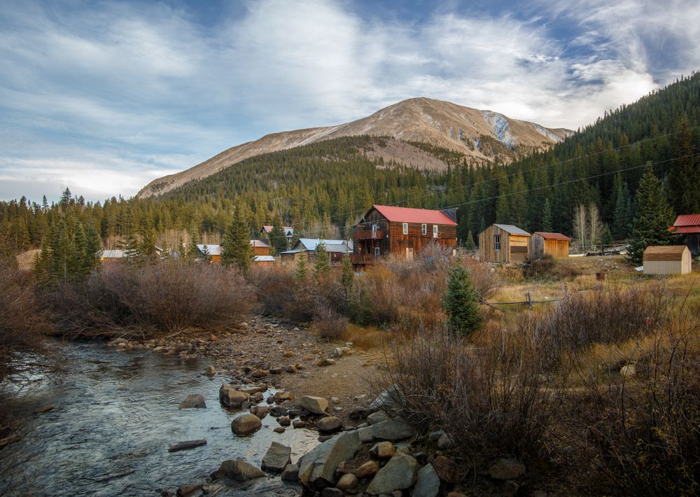 Buildings at St. Elmo, Colorado