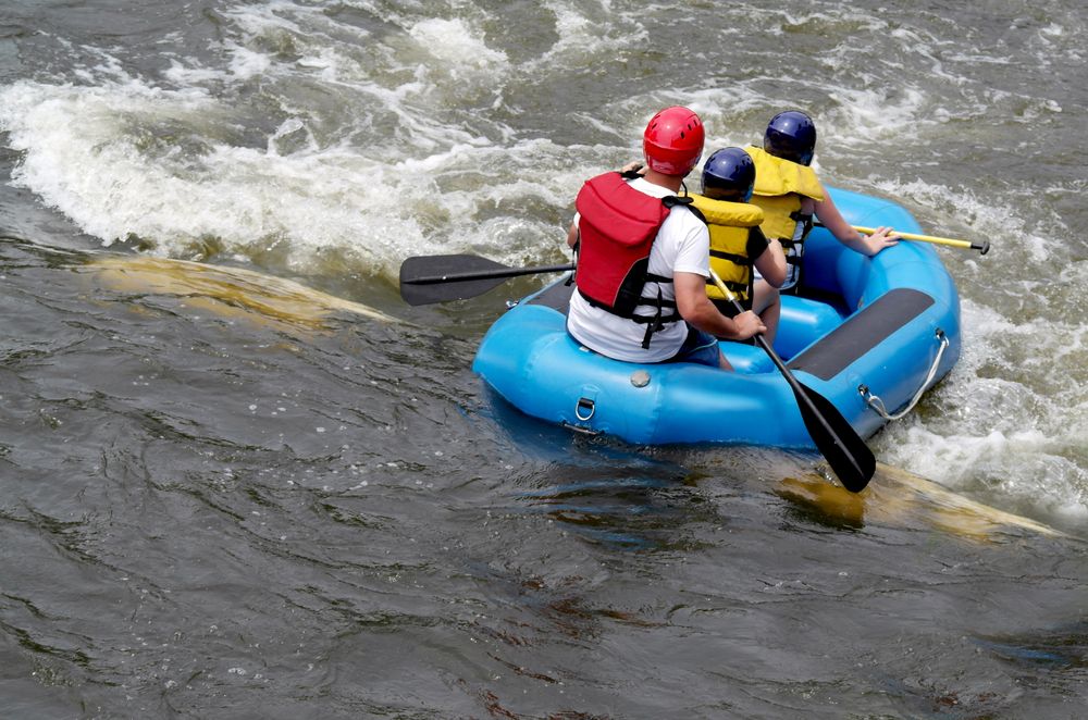 Rafting at St. Joe River