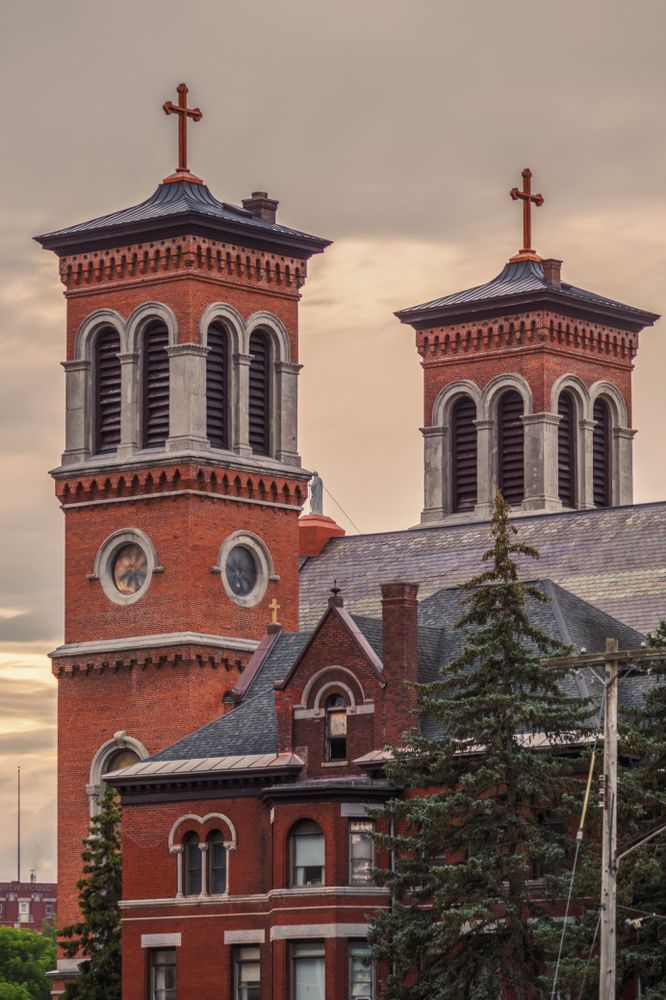 Tower of St. Joseph and St. Patrick Church