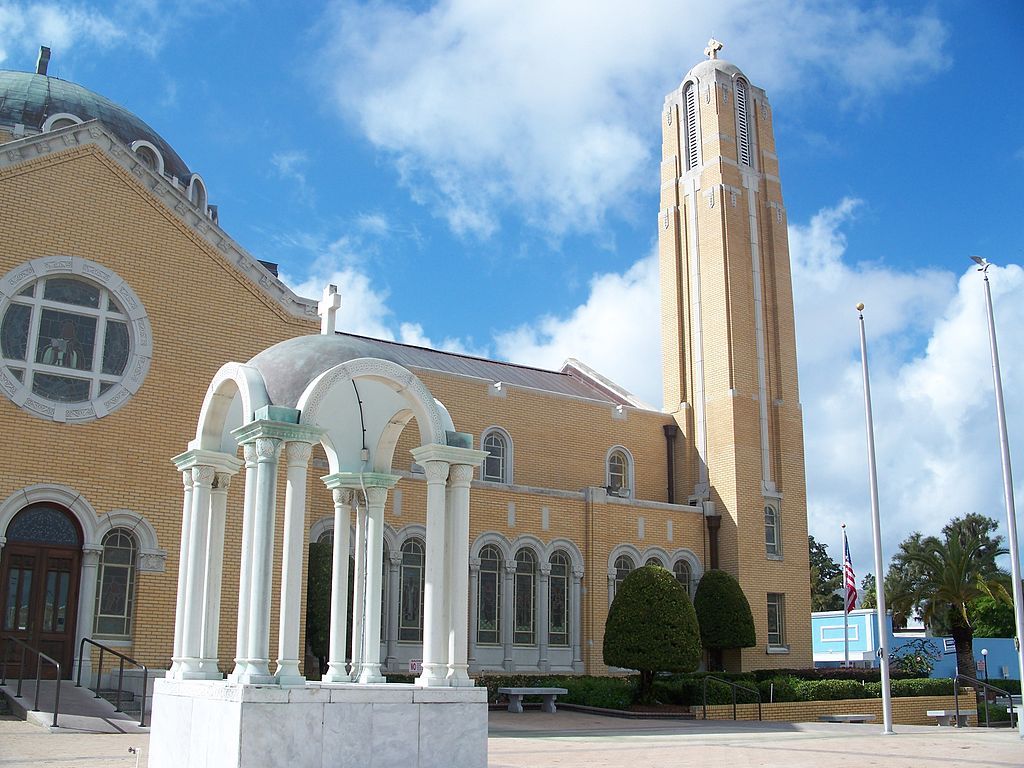 Exterior of St. Nicholas Greek Orthodox Cathedral
