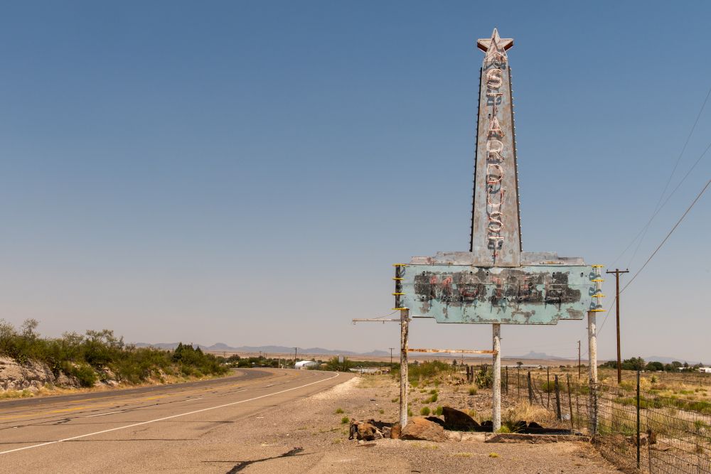 Stardust Motel Sign