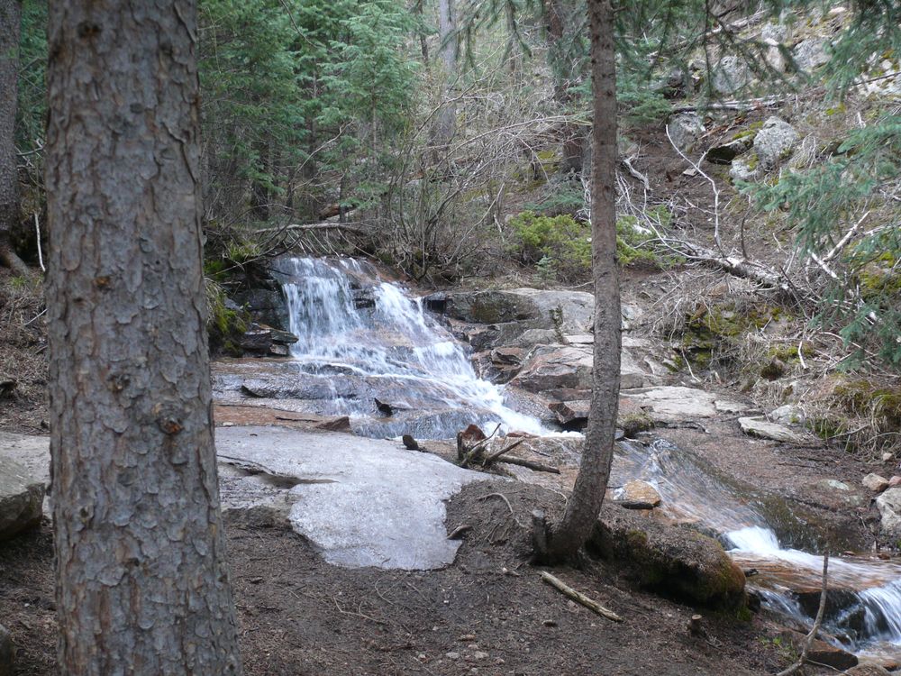 Waterfall at the Staunton State Park