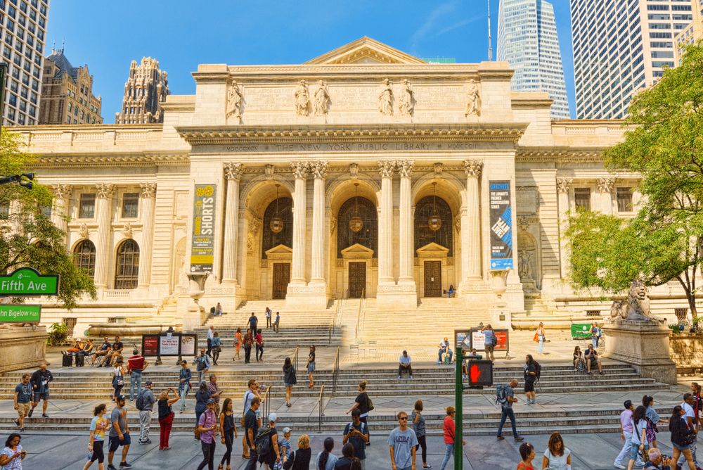 Exterior view of the Stephen A. Schwarzman Building