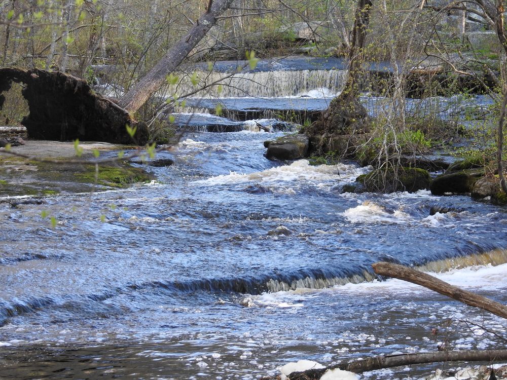 Waters of Stepstone Falls, West Greenwich