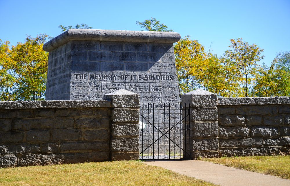 Memorial at Stones River Battlefield 