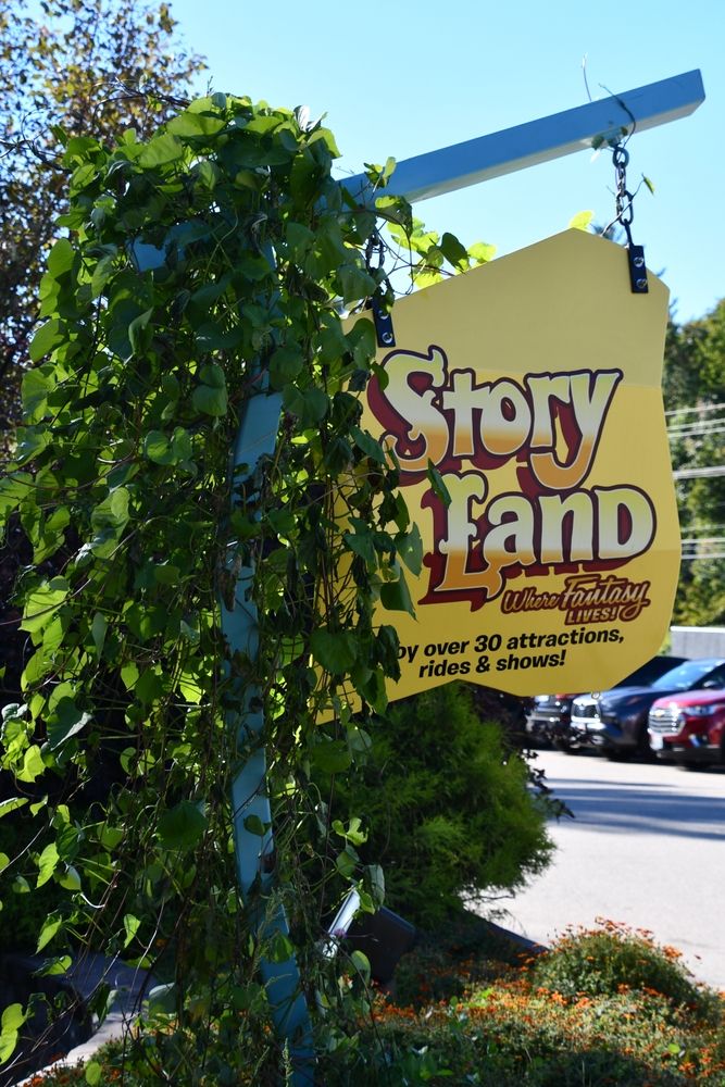 Signage of Story Land