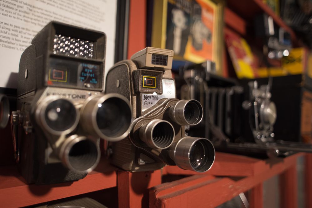 Camera collection at Strand Theatre