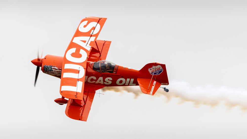 Plane during the Stuart Airshow