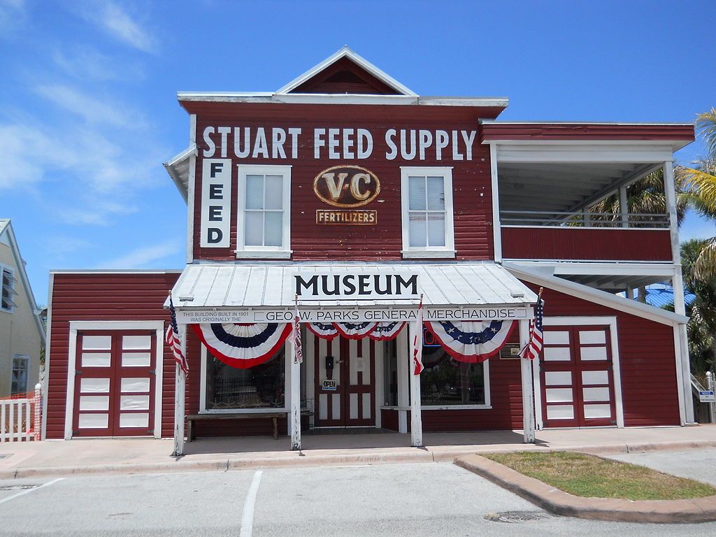 Exterior of Stuart Heritage Museum