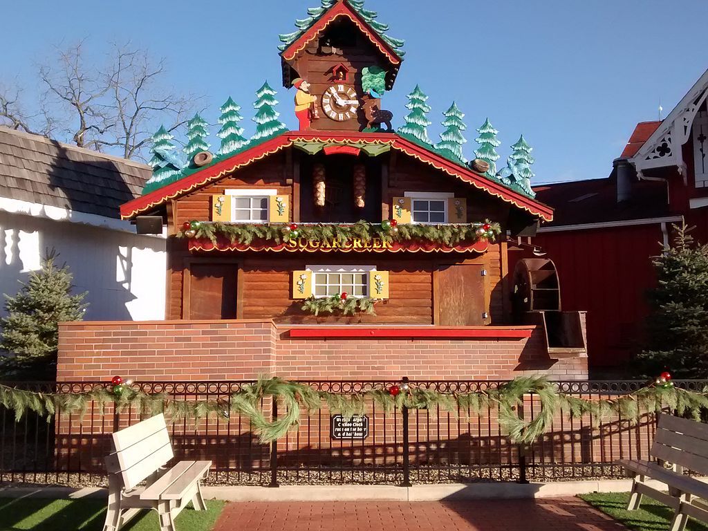 View of World's Largest Cuckoo Clock