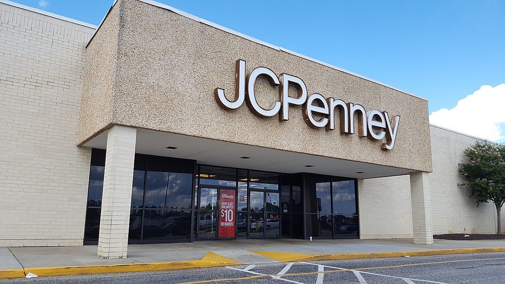 Entrance to JCPenny at Sumter Mall