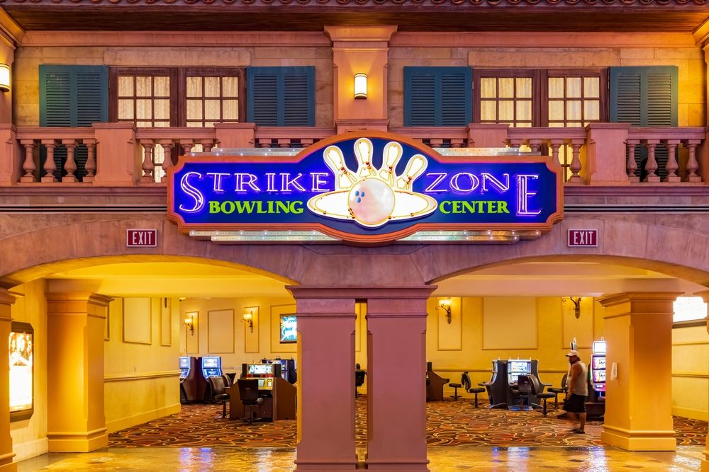 Entrance to Sunset Station Strike Zone