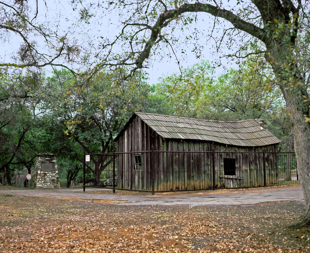 Exterior of Mark Twain Cabin