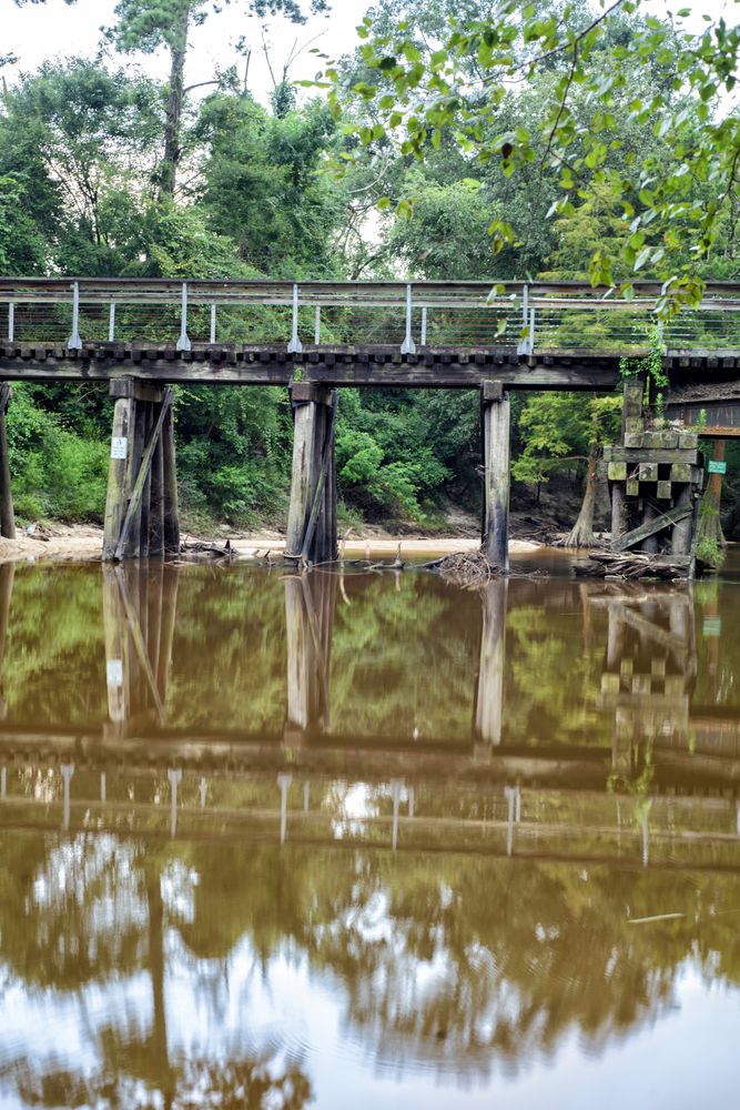 Bridge at Tammany Trace recreational Trail