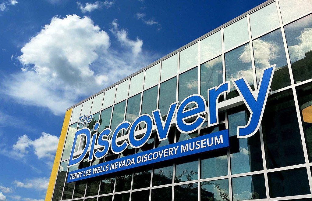 Nameboard of Terry Lee Wells Nevada Discovery Museum