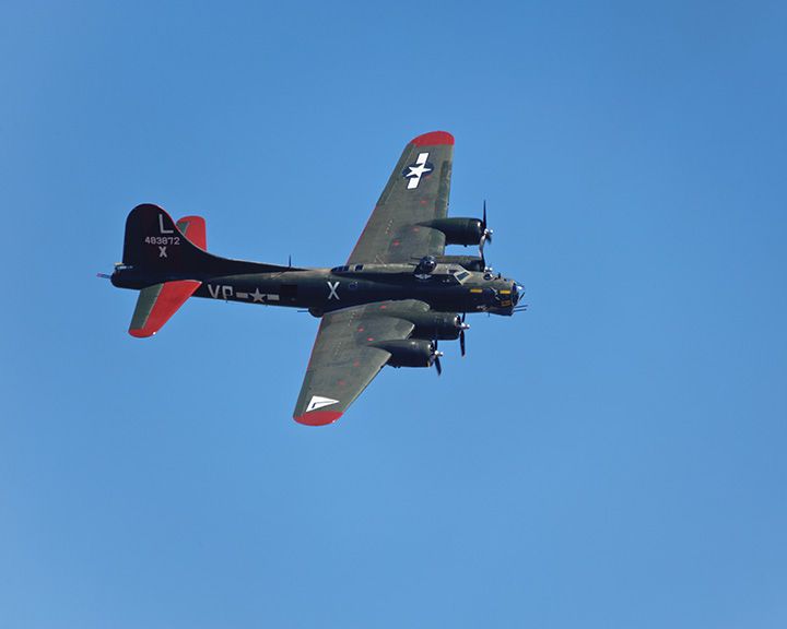 Texas Raiders' B-17 Flying Fortress