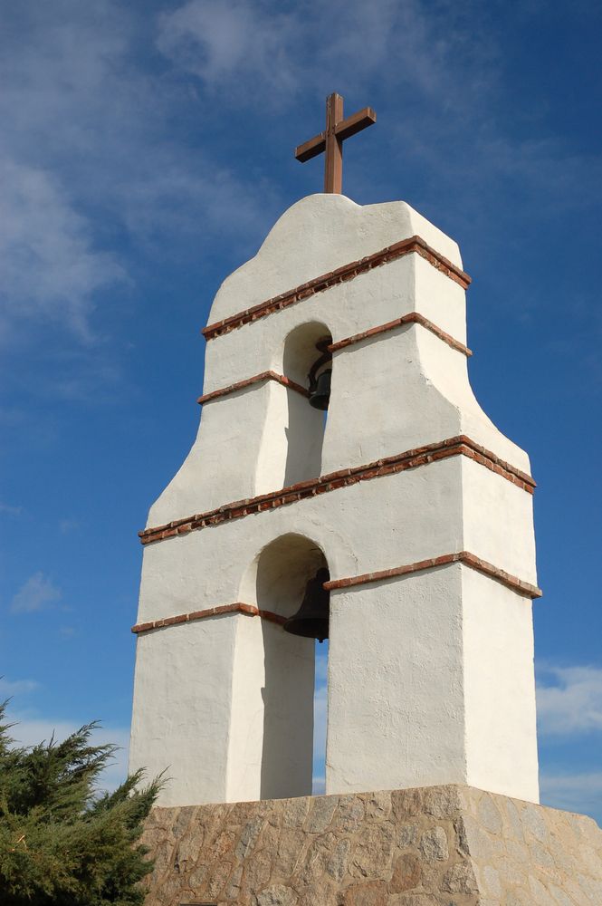 Bell tower at the Asistencia