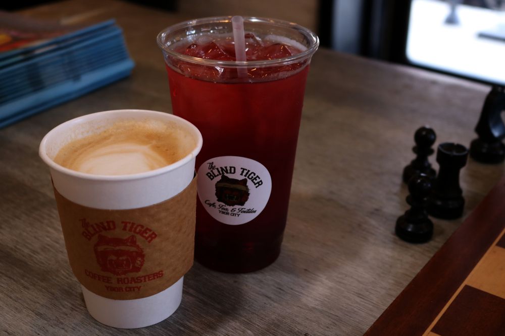 Coffee in The Blind Tiger Cafe