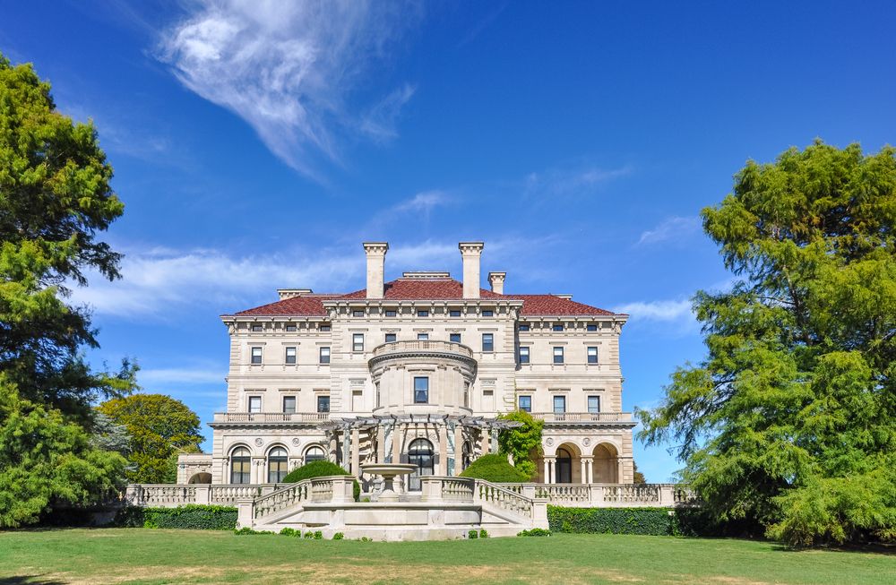 Exterior of The Breakers, Newport