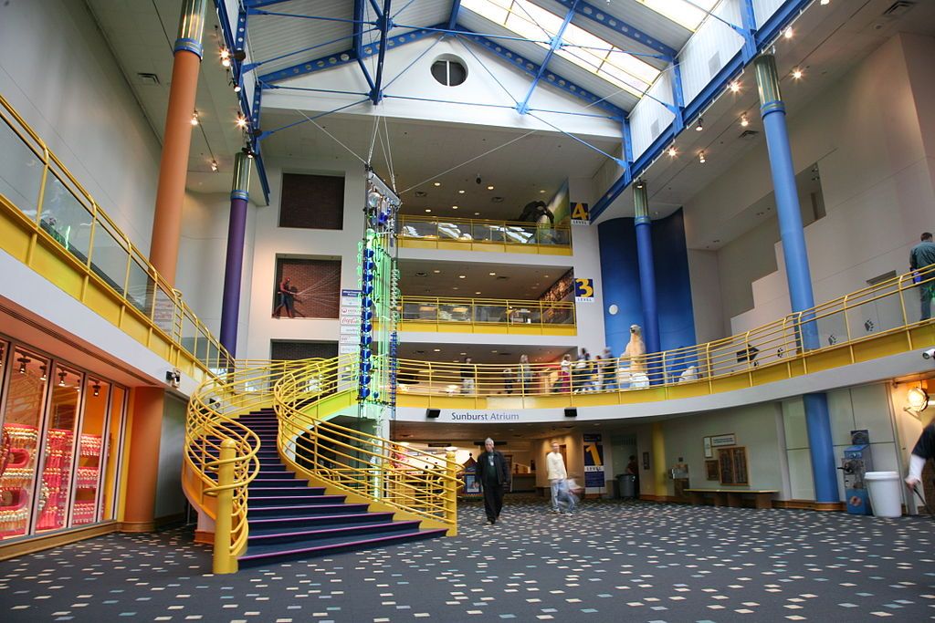 Interior view of The Children's Museum of Indianapolis