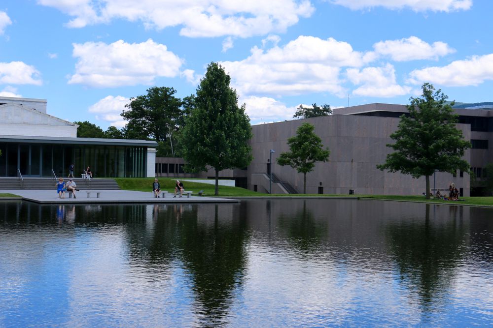 The waters of The Clark art Institute