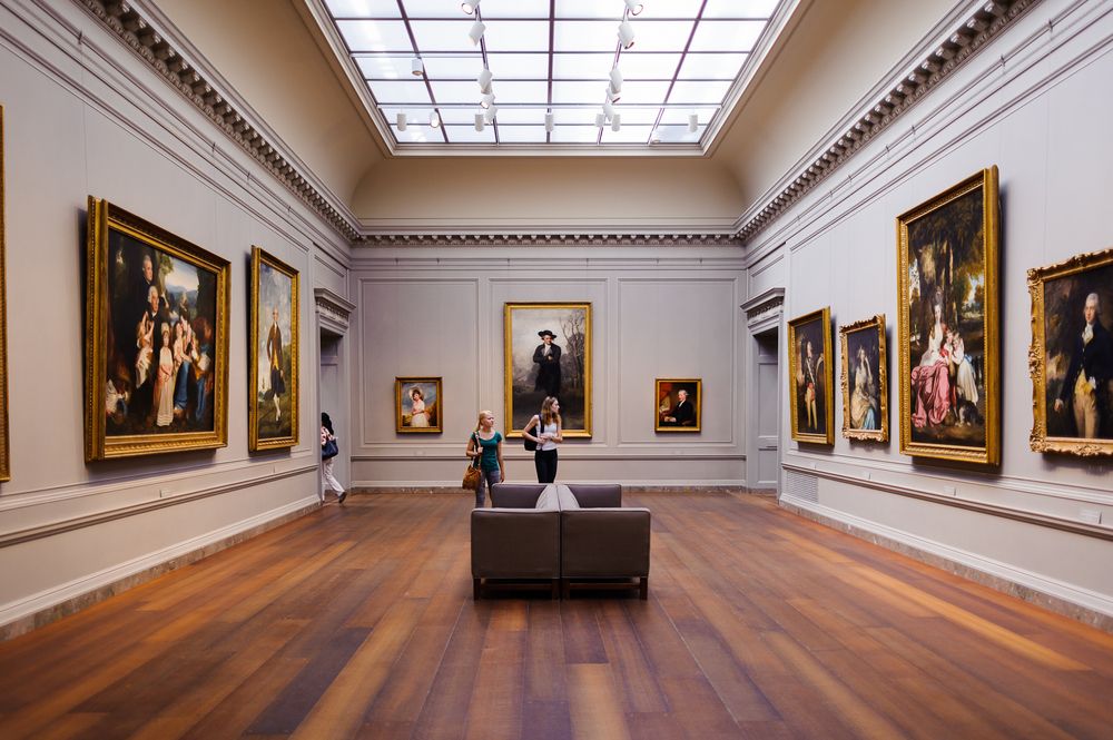 The National Gallery of Art in Washington D.C.