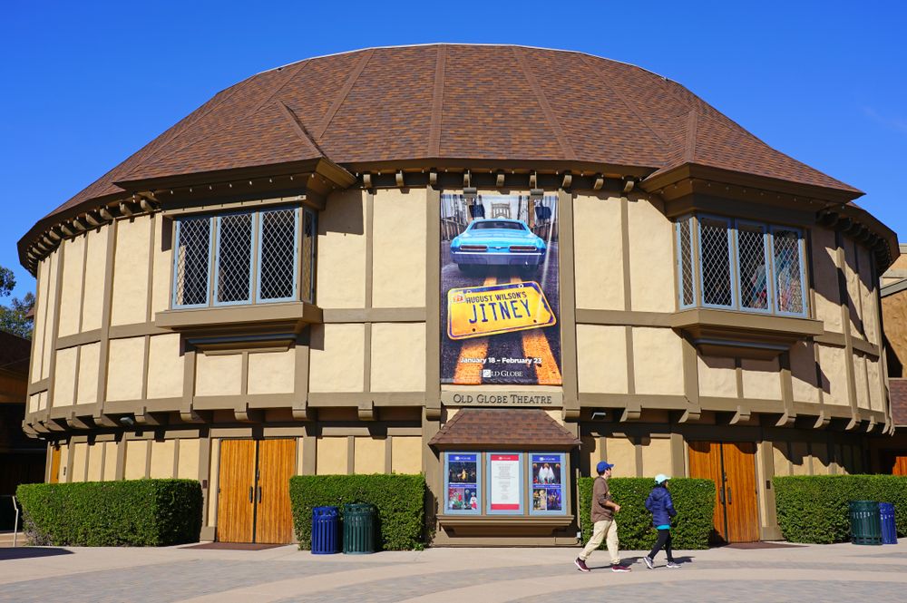Facade of the Old Globe