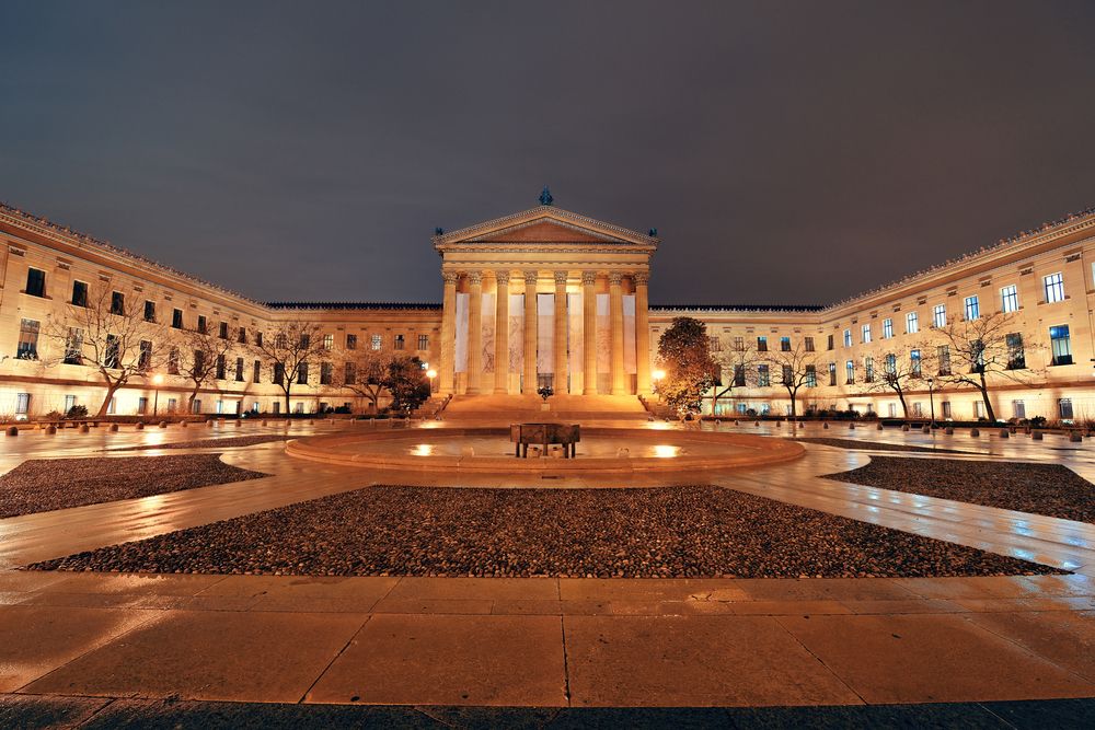 The Philadelphia Museum of Art in Pennsylvania