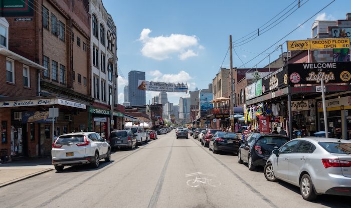 Road of The Strip District