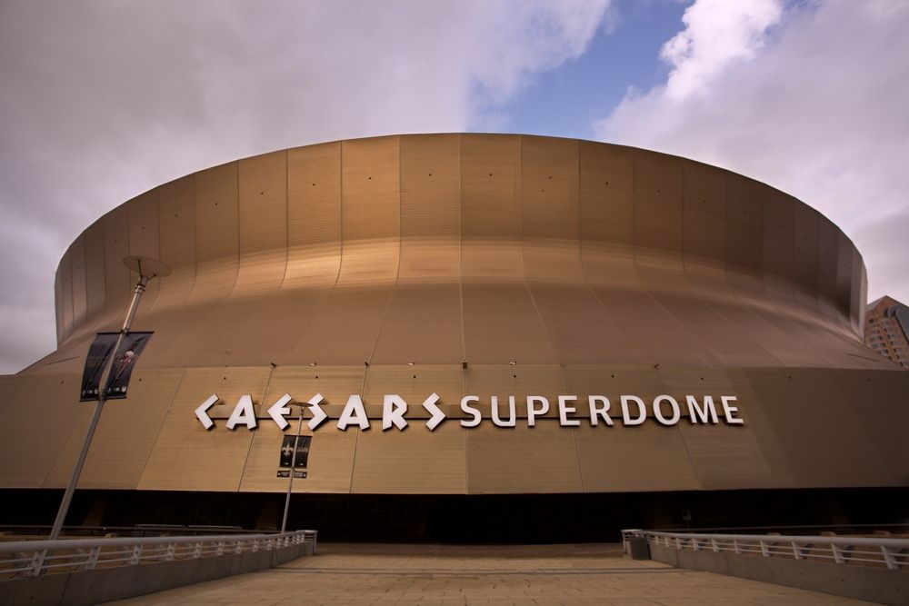 The Superdome in New Orleans