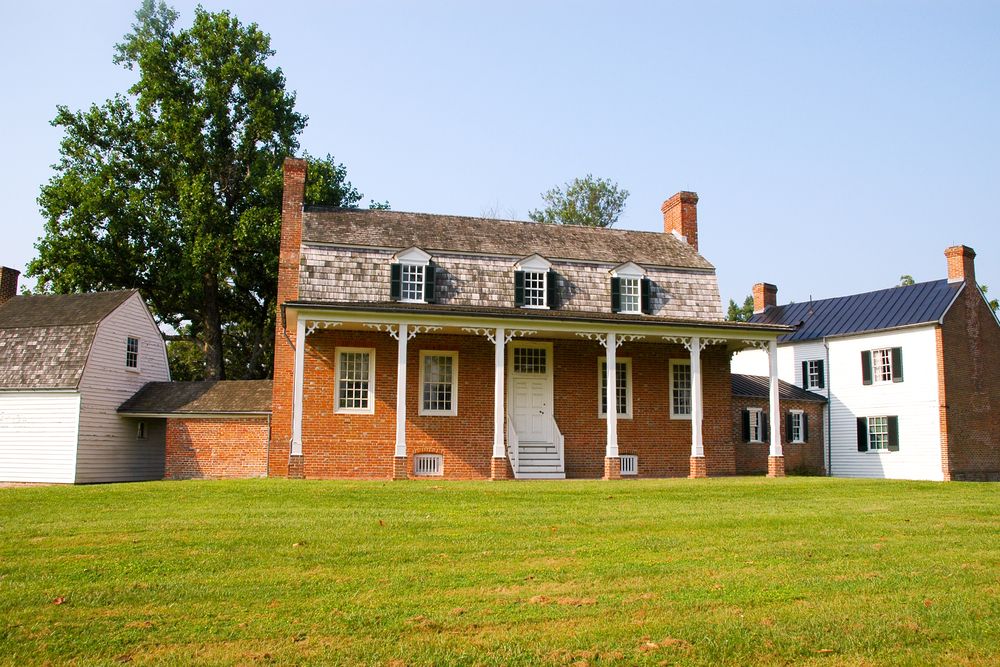 Exterior view of Thomas Stone National Historic Site