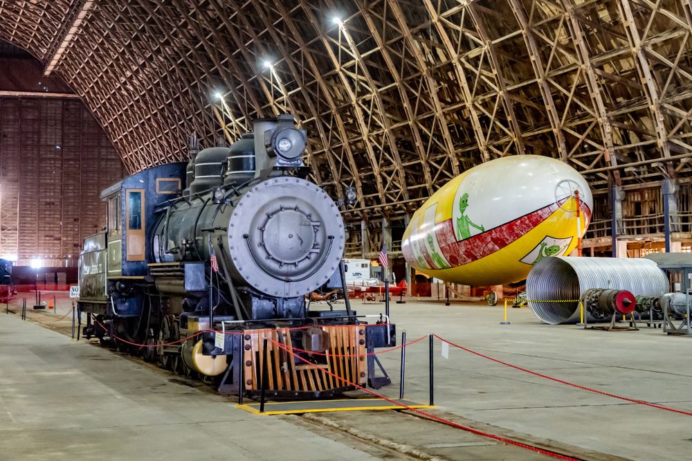 Exhibits at Tillamook Air Museum