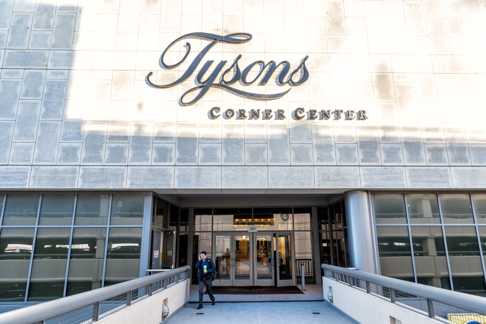 Exterior of Tysons Corner Center