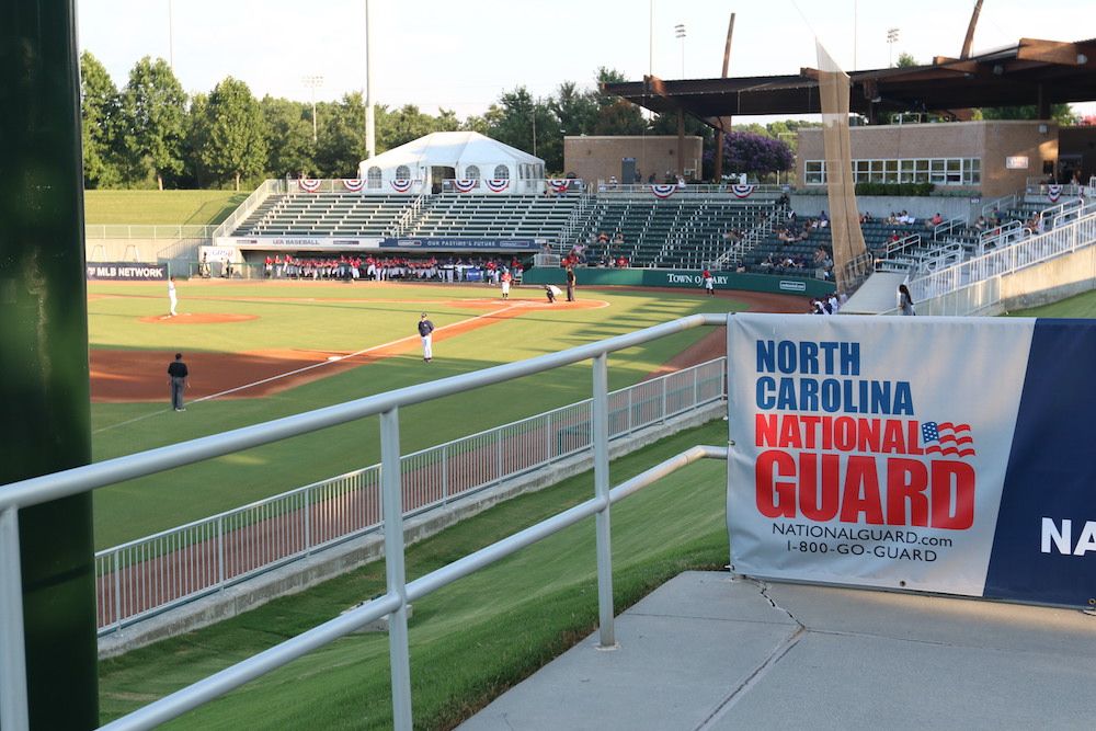 Daytime view of USA Baseball National Training Complex