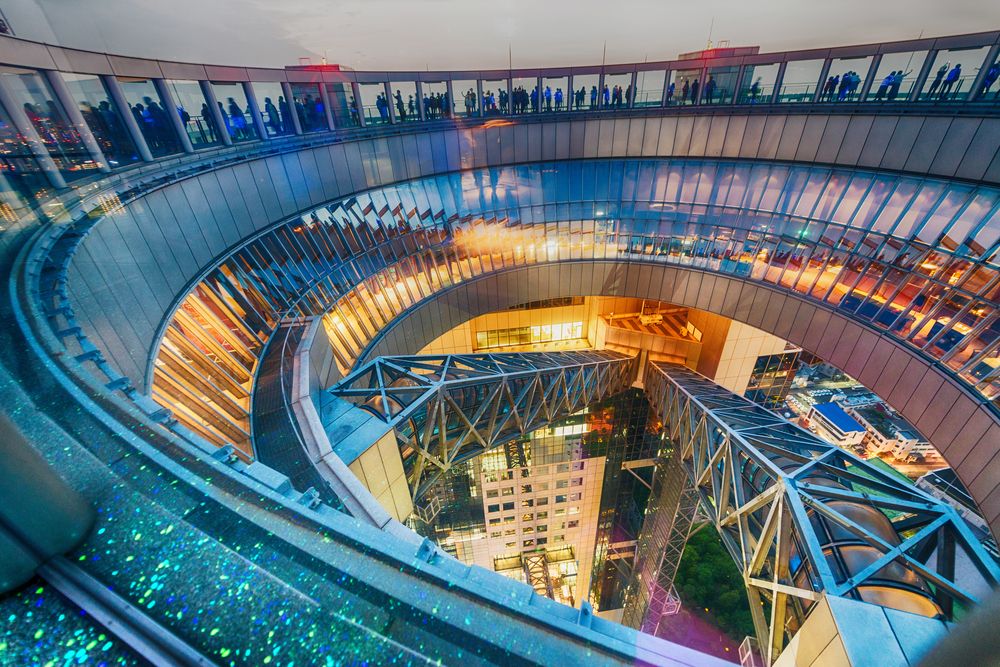 Umeda Sky Building’s Floating Garden