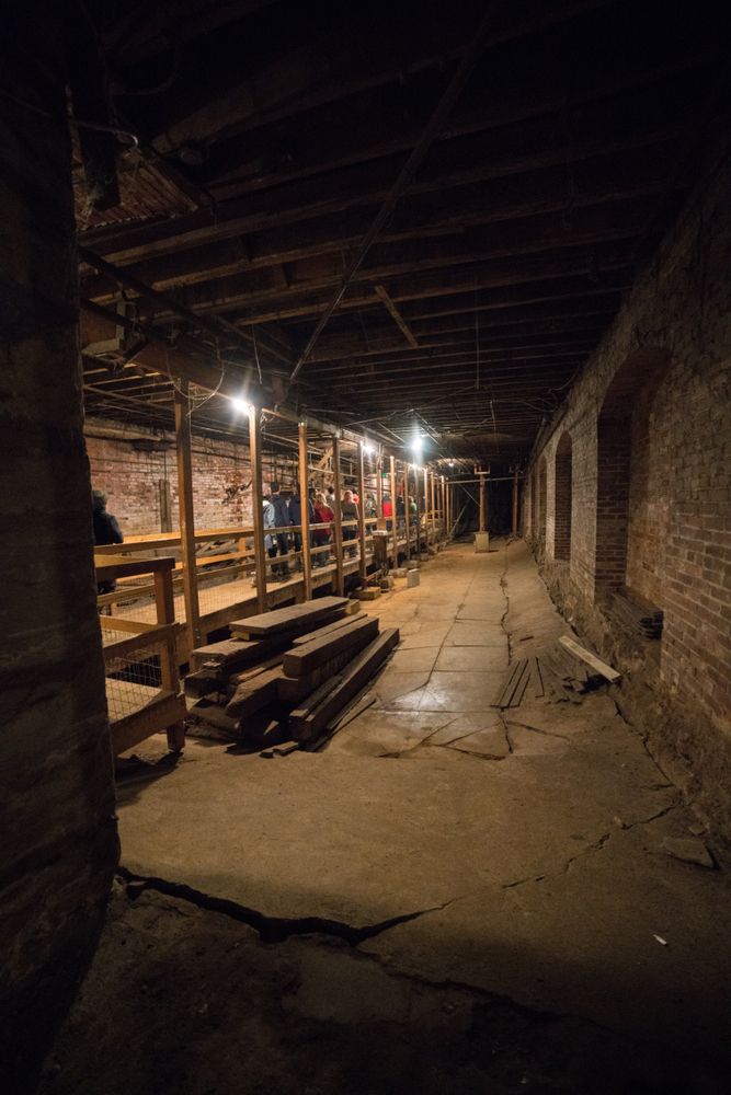 View of Underground Tour