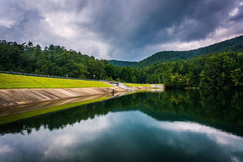 The waters of Unicoi State Park