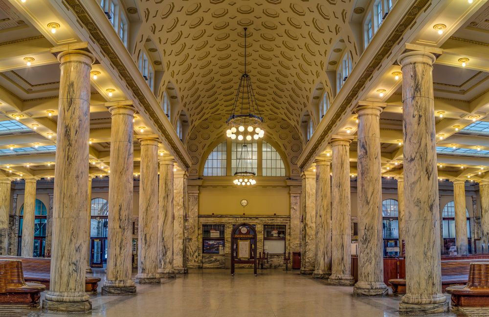 Breathtaking interiors at Union Station Utica