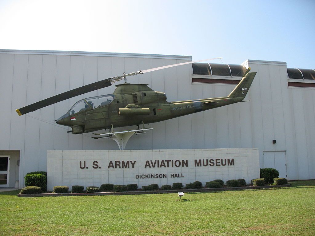 Exterior of the United States Army Aviation Museum