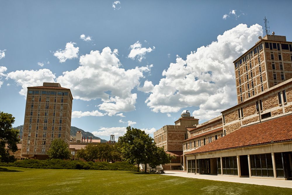 View of University of Colorado Boulder
