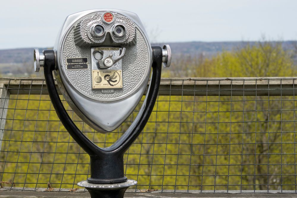 Telescope at Utica Zoo